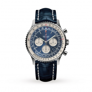 Breitling Navitimer Mens Blue 46mm watch